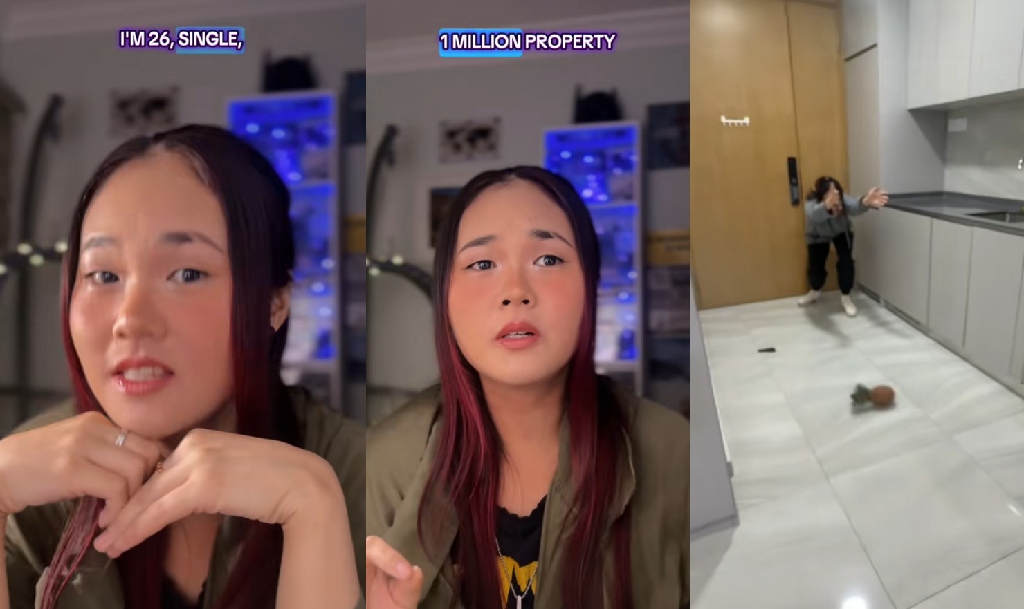 26yo Singaporean woman says she bought S$1M private condo after years of 12–18 hour workdays