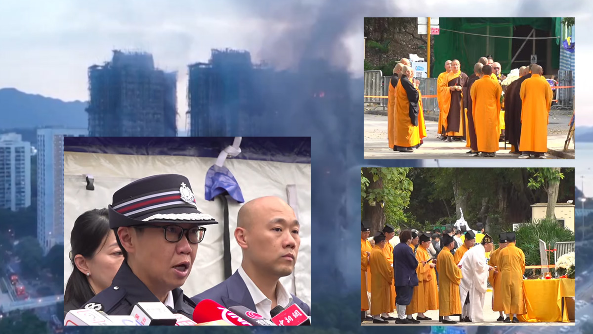 Deadliest fire in Hong Kong in decades claims 156 lives as grief and scrutiny intensify