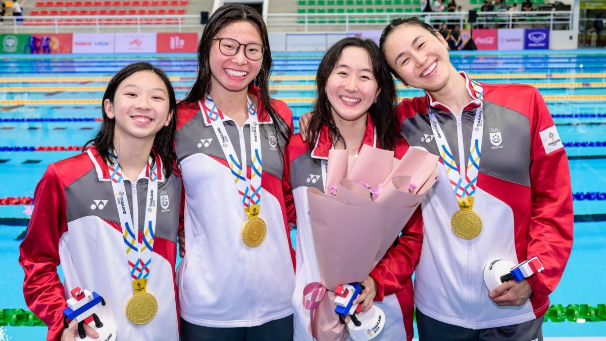 Singapore tops SEA Games swimming medal table with 19 golds amid rising regional competition