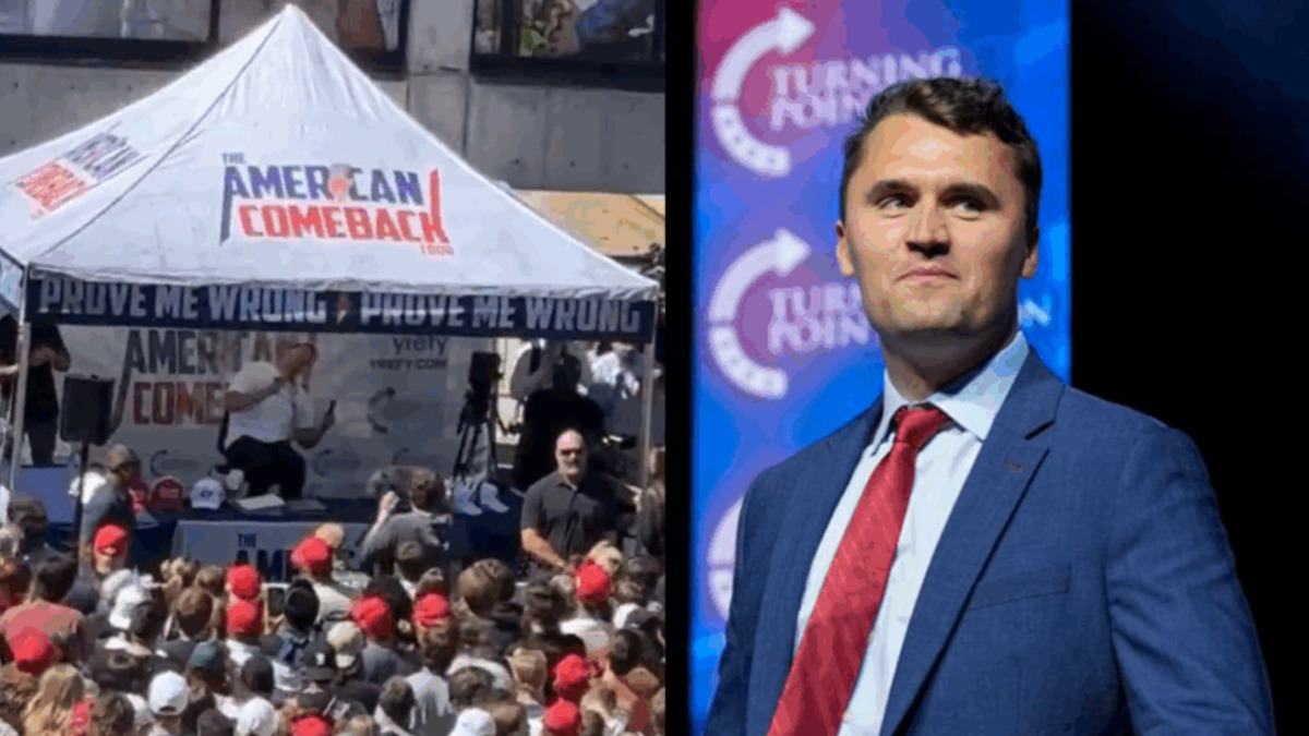 Conservative activist Charlie Kirk shot dead during university event in Utah