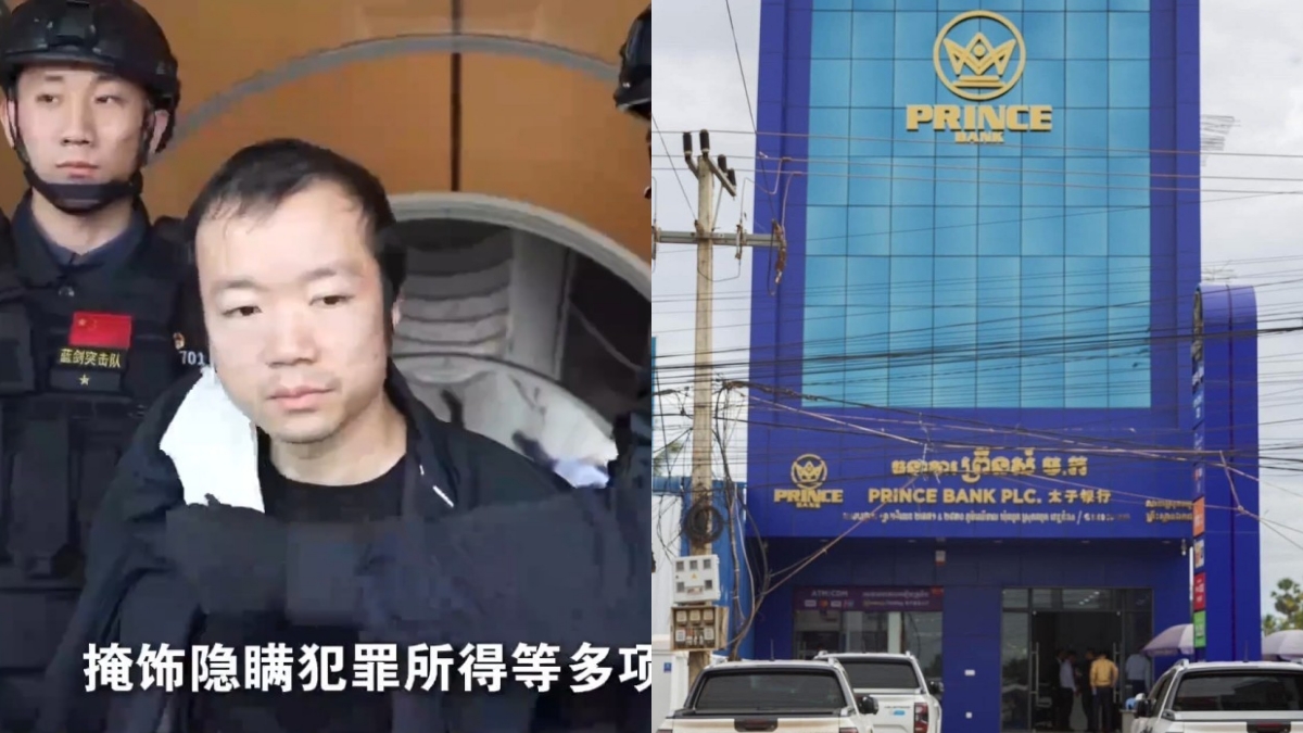 Cambodian central bank orders liquidation of Prince Bank linked to accused scam boss Chen Zhi