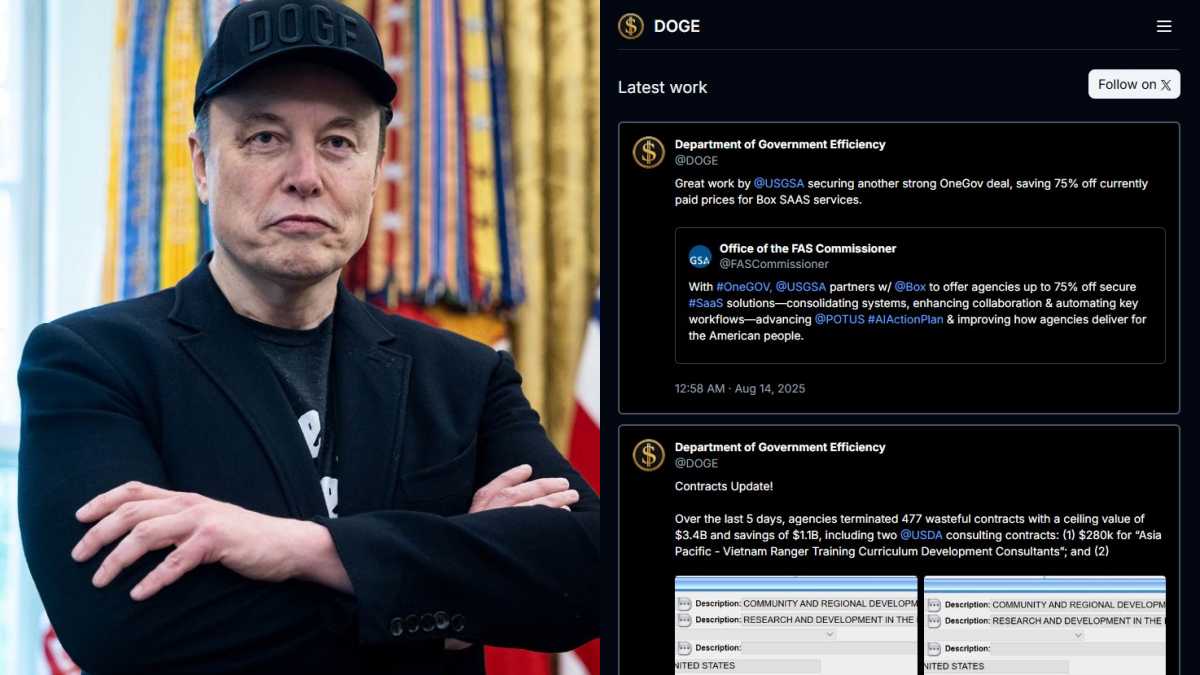 Trump’s Department of Government Efficiency quietly disbands eight months before mandate ends