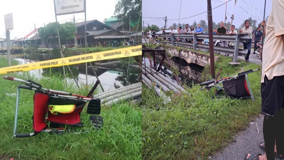 Disabled elderly man in Malaysia drowns after falling into river in Perak fishing village