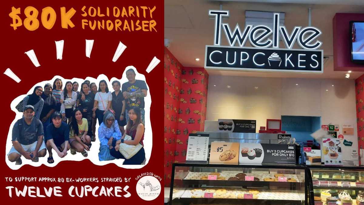 S$80K fundraiser launched to support 80 Twelve Cupcakes staff left unpaid after closure