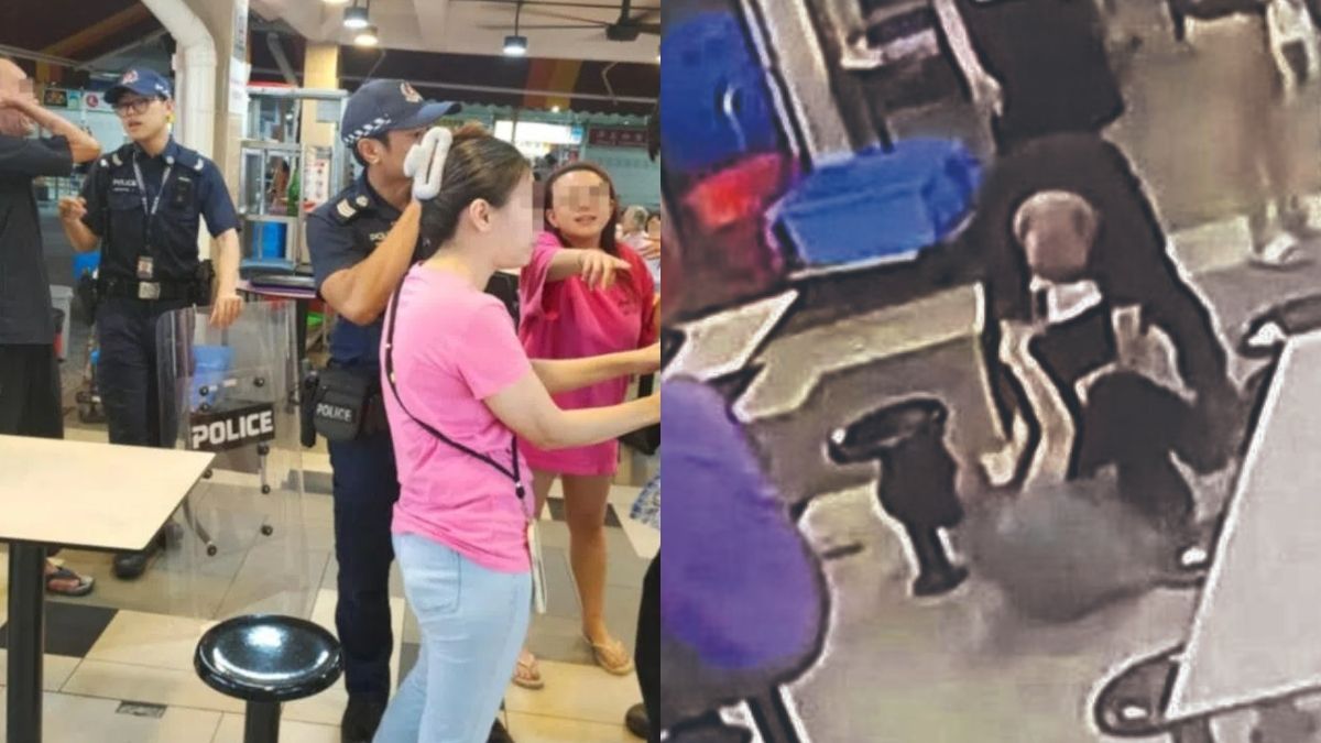 Ghim Moh coffeeshop fight ends with elderly man crying, saying he didn’t want to go to police station