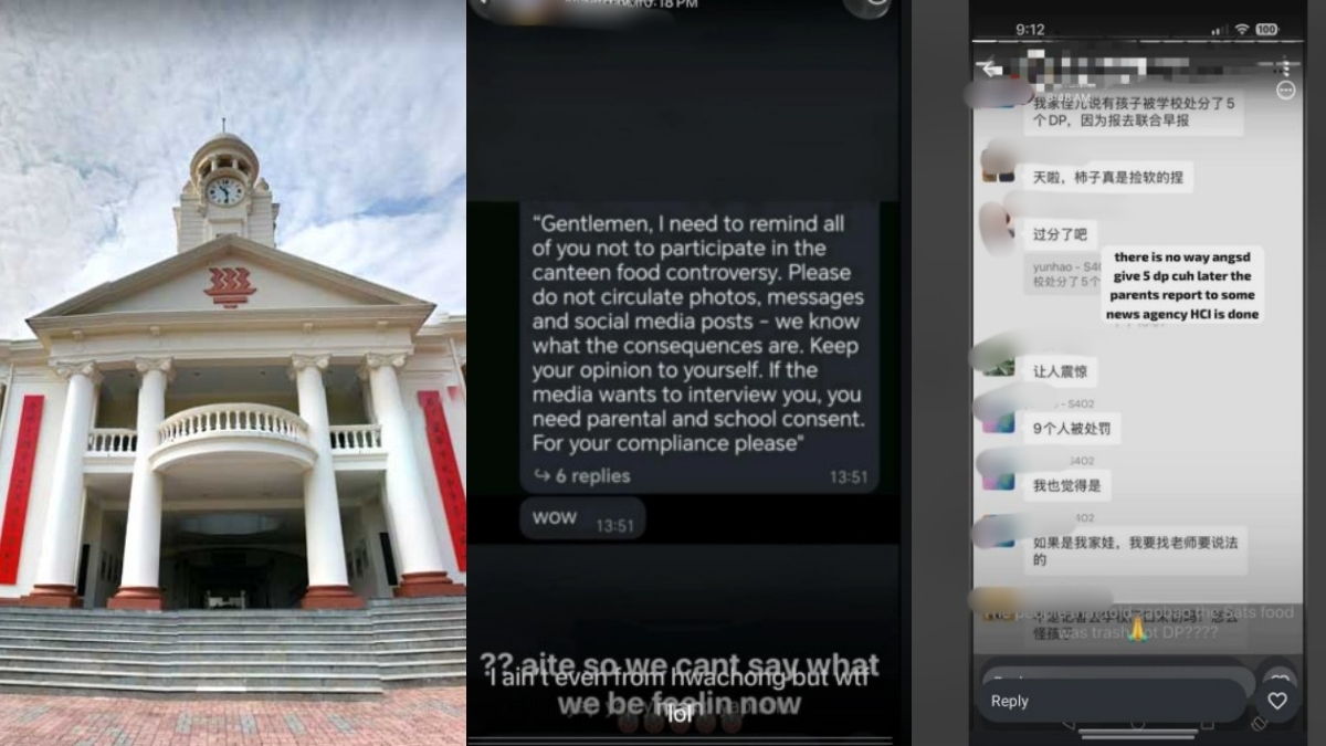 Hwa Chong refutes claims students were punished over media comments on SATS canteen food