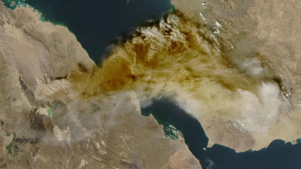Hayli Gubbi volcano in Ethiopia.
