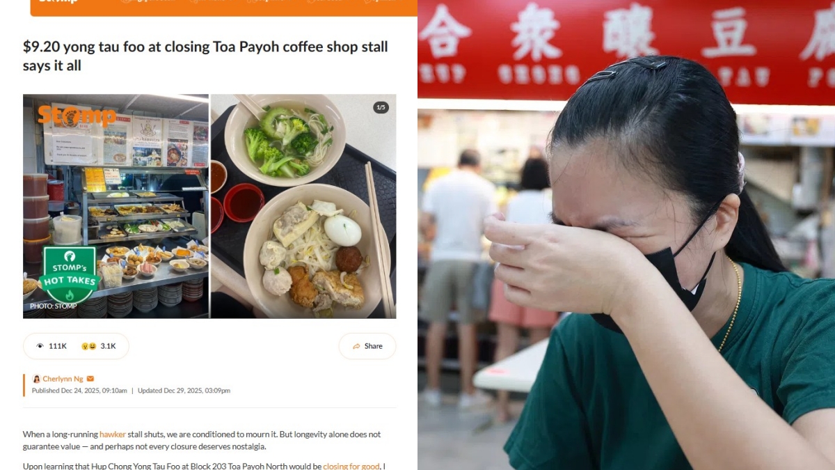 Stomp review of closing Toa Payoh hawker stall draws backlash from F&B community