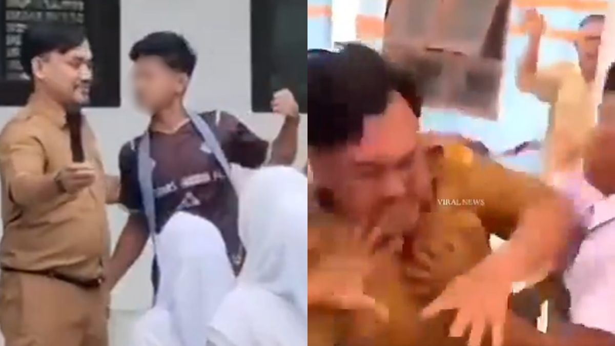 Teacher attacked by students at Indonesian vocational school after reprimand turns violent