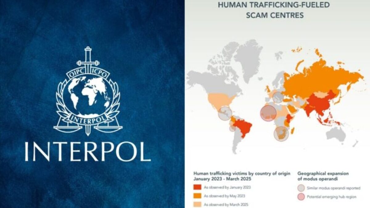 Interpol warns of global expansion of human trafficking–linked scam centres