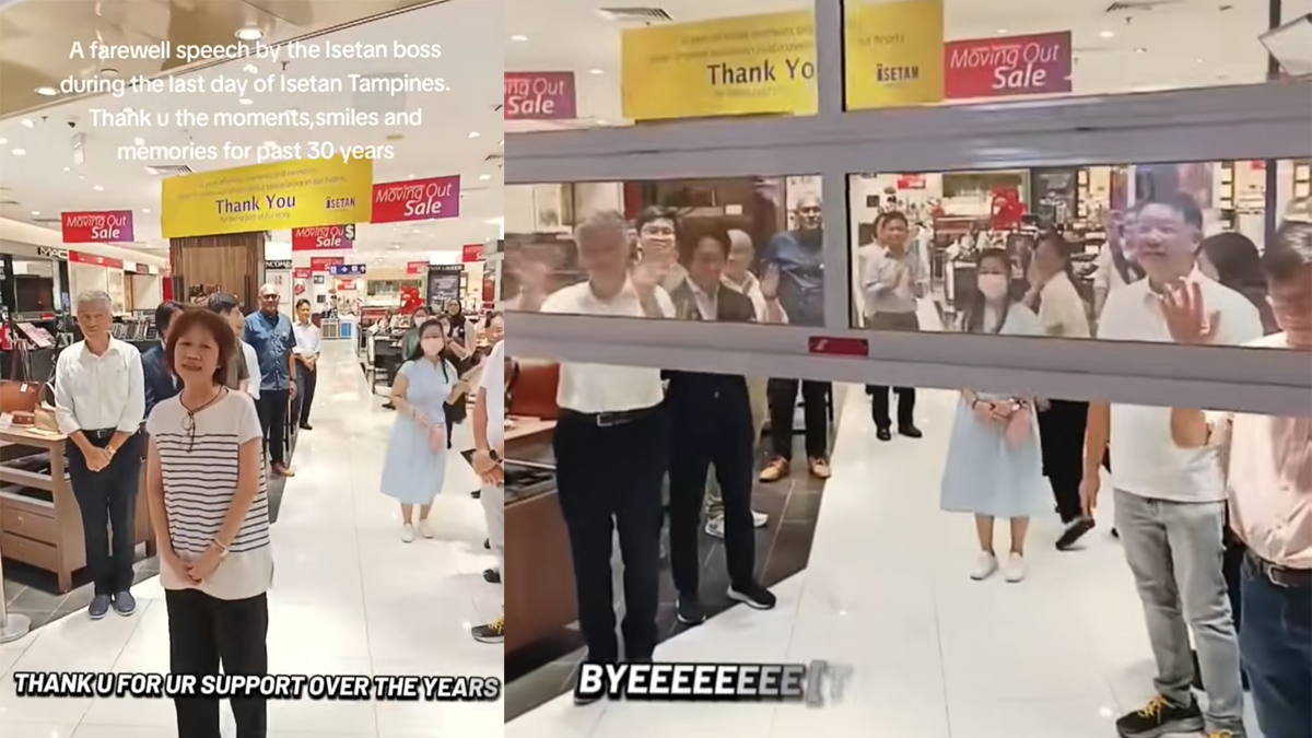 Isetan Tampines closes after 30 years, bids emotional farewell to loyal customers