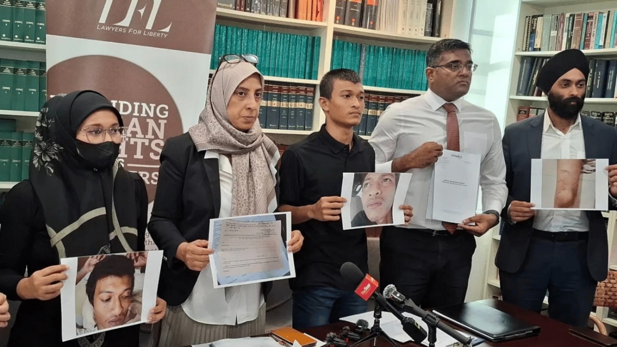 Lawyers urge action against police over alleged assault of wrongly arrested Malaysian youth