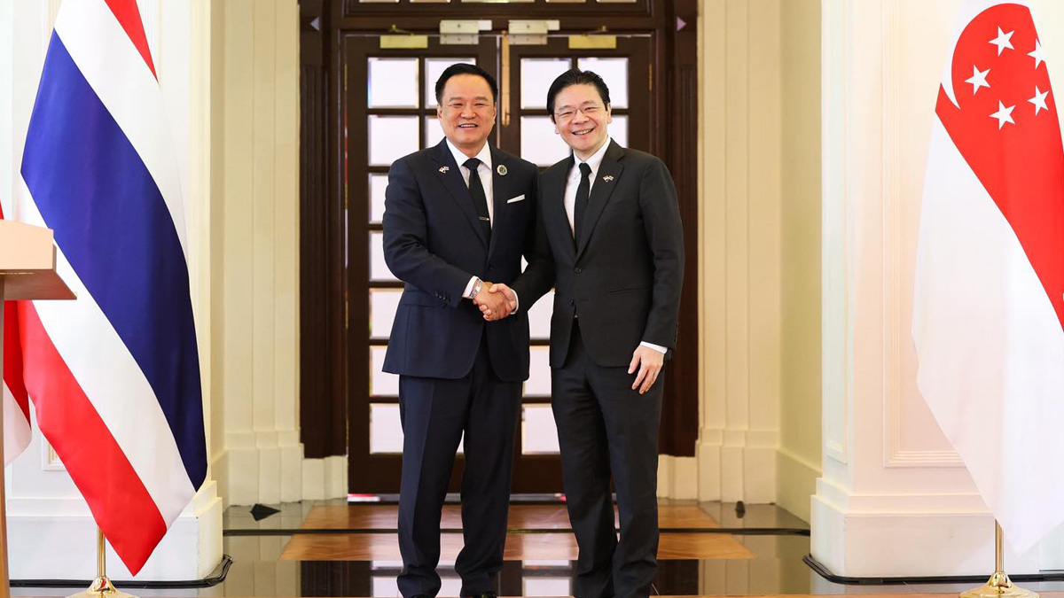 Singapore and Thailand deepen strategic ties with pacts on cybercrime, rice trade, and healthcare