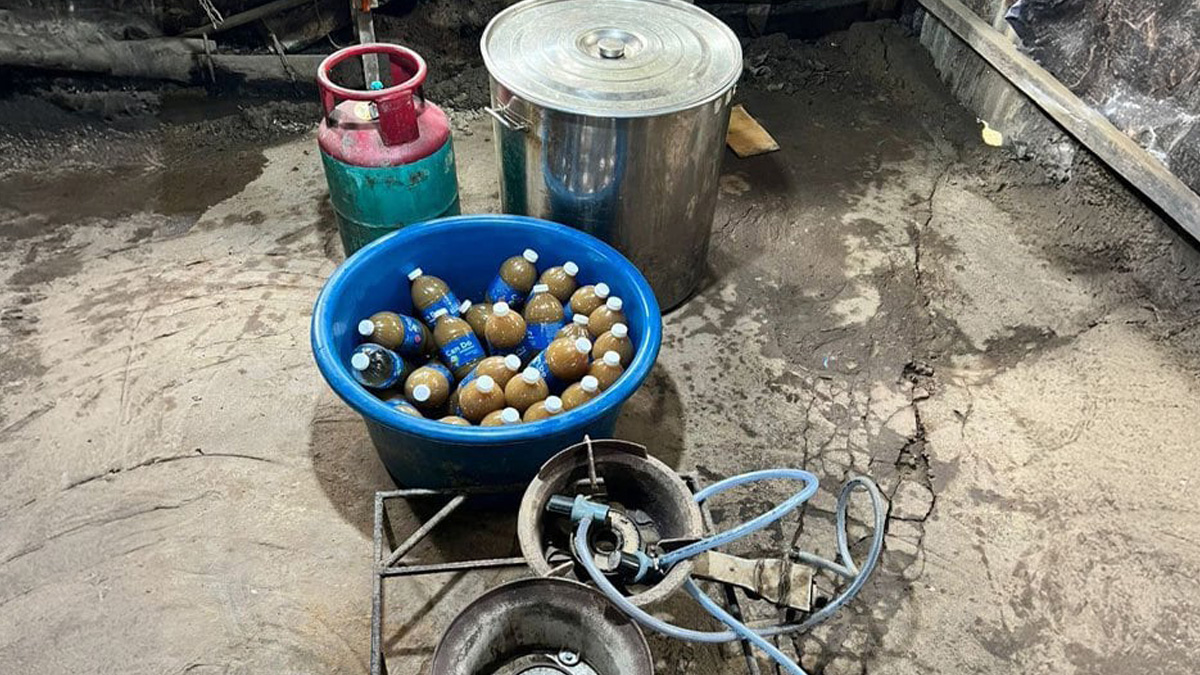 Police uncover ketum processing site in chicken coop during raid in Ranau