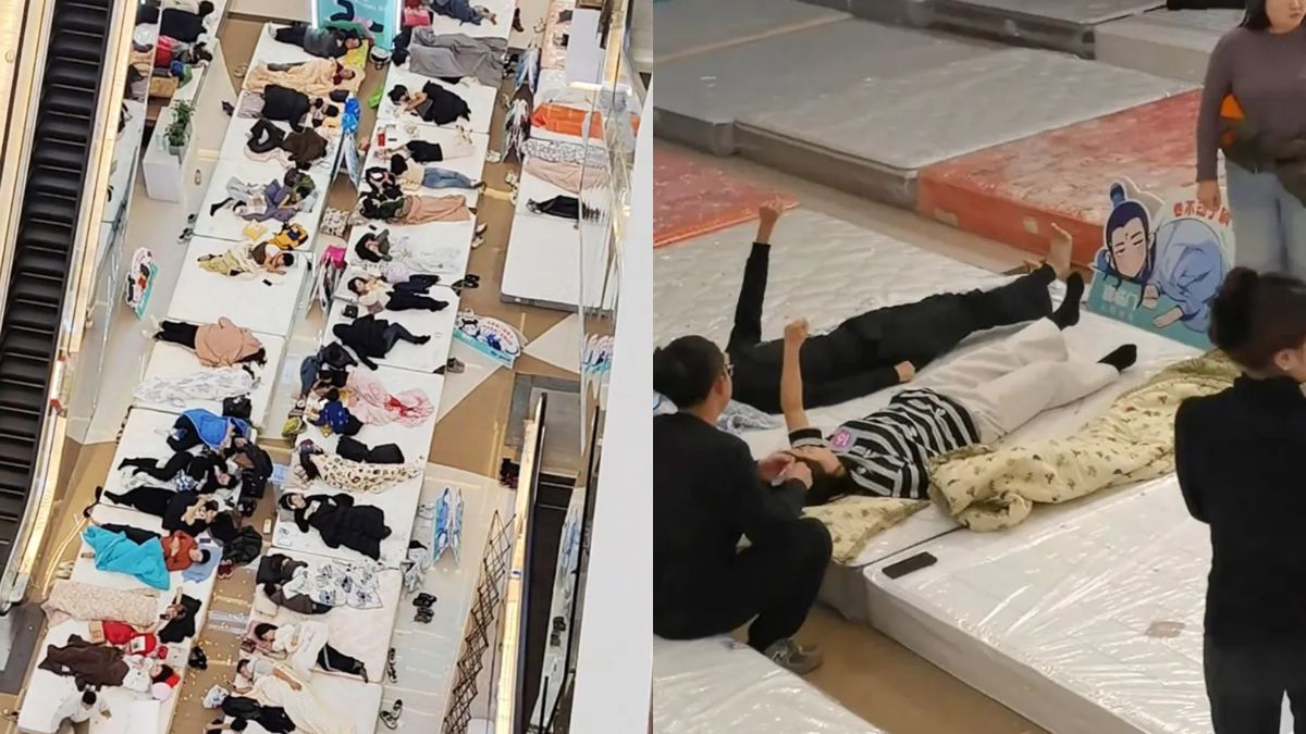 Man in China wearing adult diaper wins Baotou “lying flat contest” after 33 hours