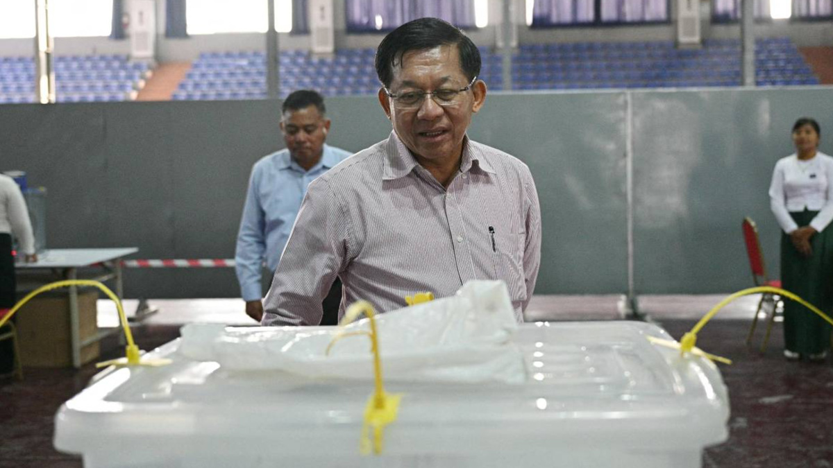 Myanmar’s junta ends month-long election amid deep distrust and looming presidency for Min Aung Hlaing
