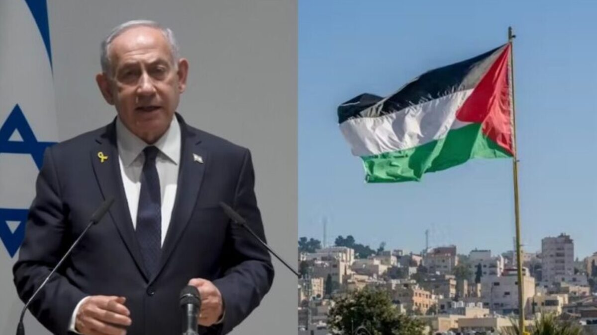 Netanyahu signs off on E1 settlement expansion, declares end to Palestinian statehood hopes