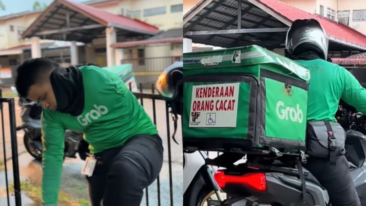 Malaysia rider who lost left hand in 2017 accident completes up to 50 food deliveries daily determination
