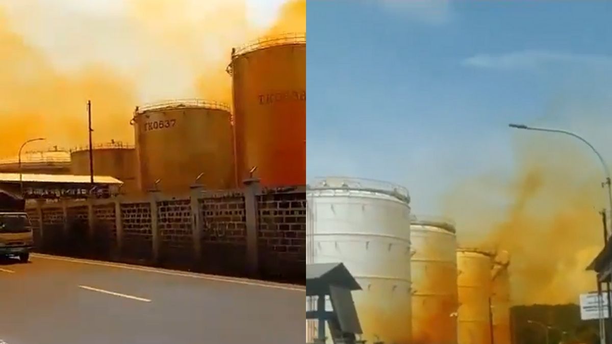 Orange fumes from chemical terminal in Indonesia’s Banten sicken residents, trigger probes