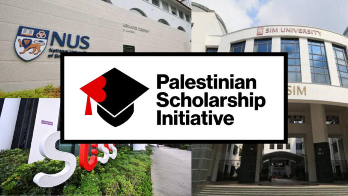 Singapore community-led Palestinian Scholarship Initiative raises over S$510,000, awards first four scholars