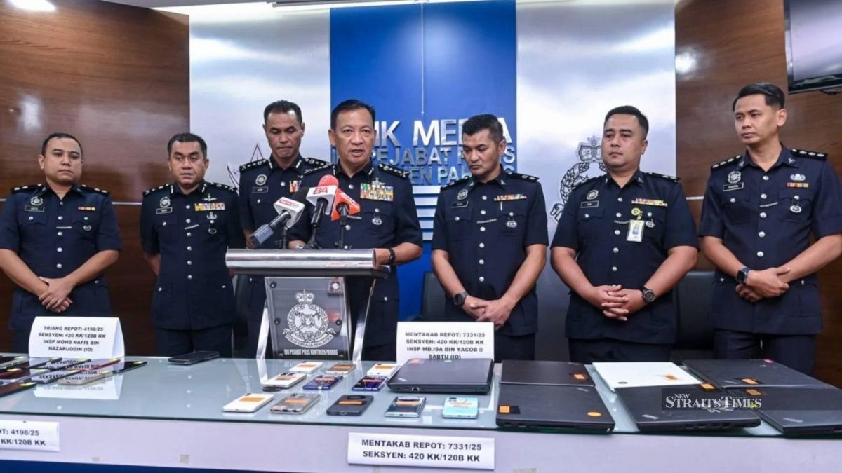 Malaysian police bust Pahang scam call centre using in-house app as syndicates shift to remote towns