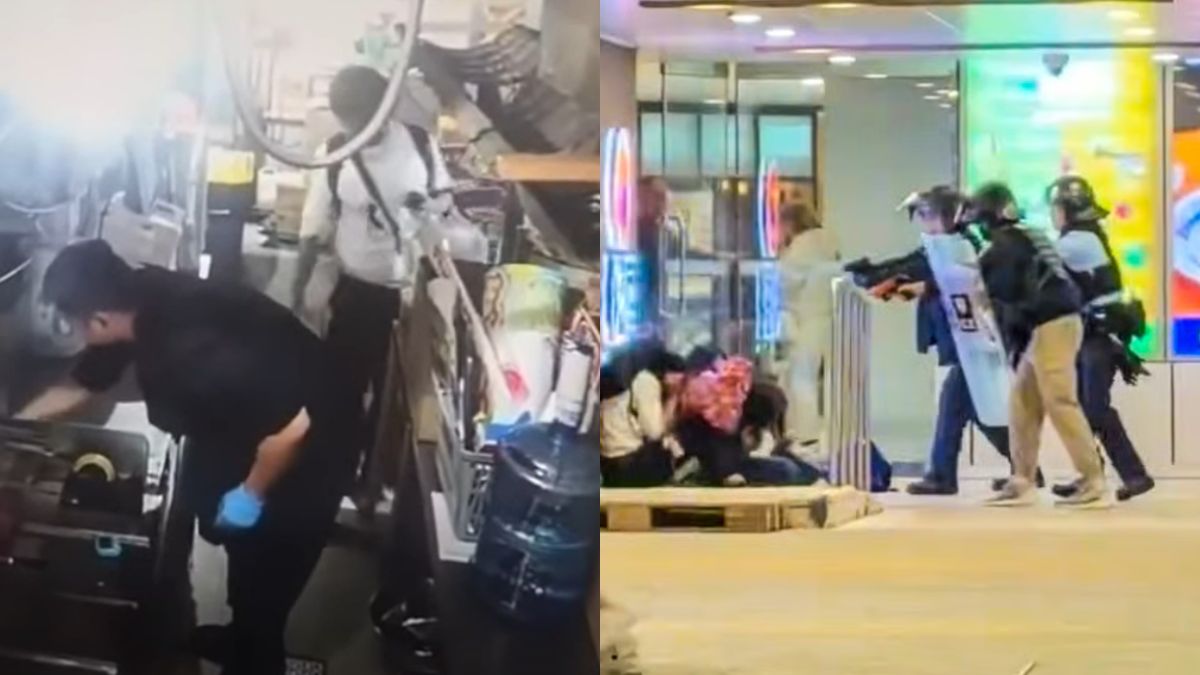 Police in Hong Kong fatally shoot man brandishing cleaver during Tuen Mun Mall incident