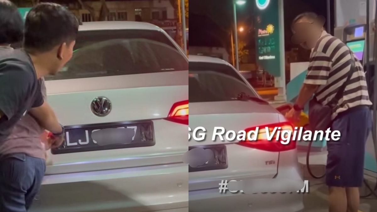 Singapore PR fined over US$2,000 after obscuring number plate to pump subsidised fuel in Johor