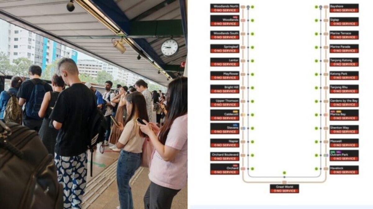 Thomson-East Coast Line hit by two-hour disruption after signalling fault; SMRT apologises