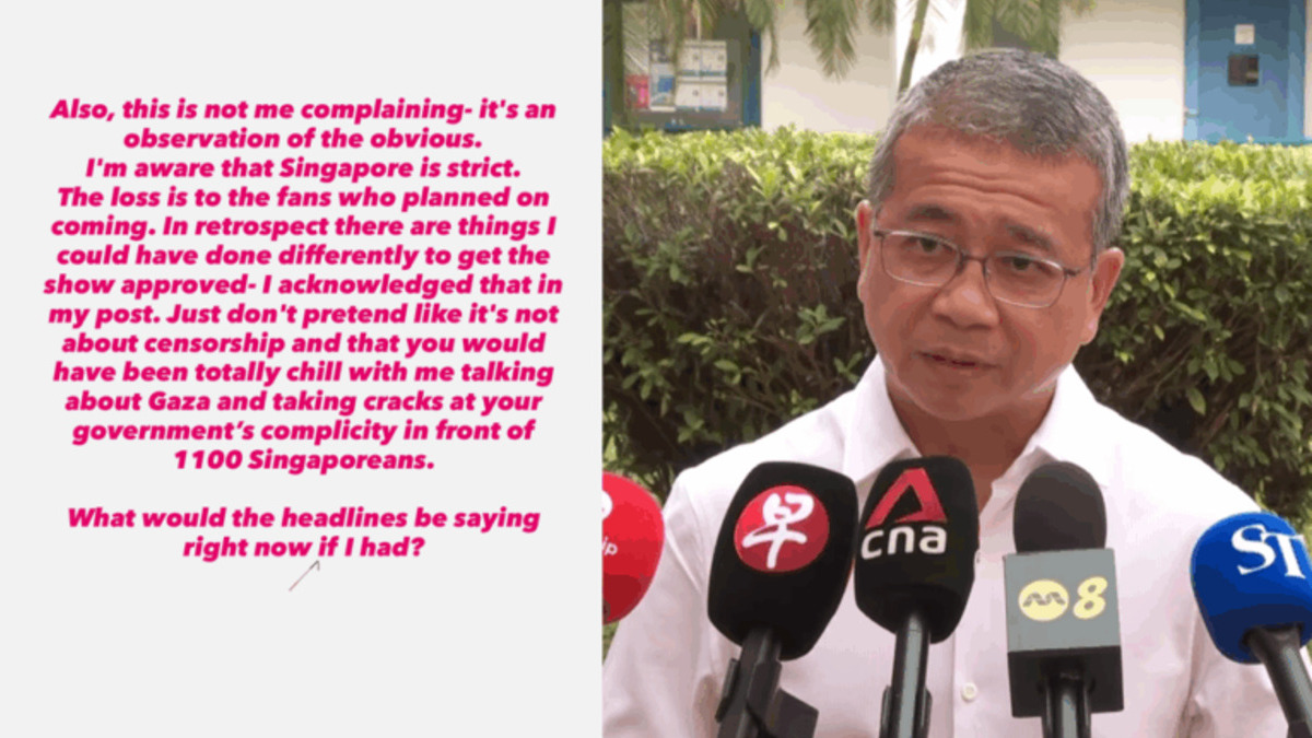 Authorities consider POFMA action against comedian Sammy Obeid amid dispute over show cancellation