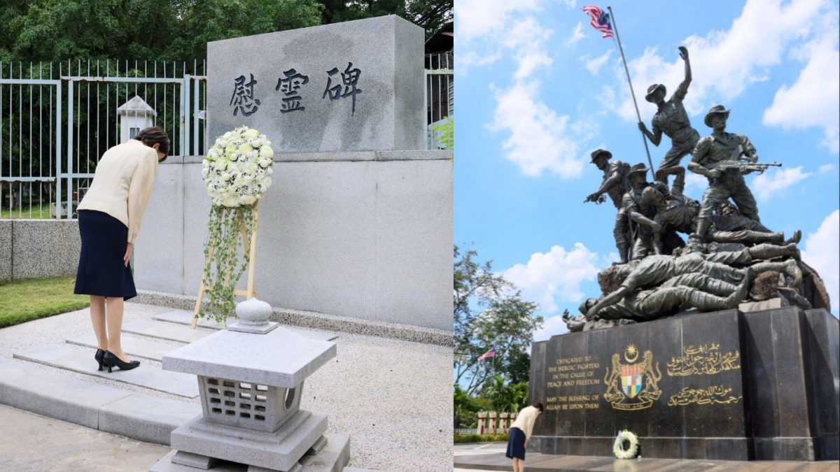 Japan’s new PM Sanae Takaichi pays respects at Malaysia’s National Monument amid mixed public response