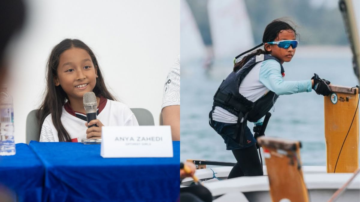 Singapore’s 12-year-old sailor Anya Zahedi wins SEA Games silver