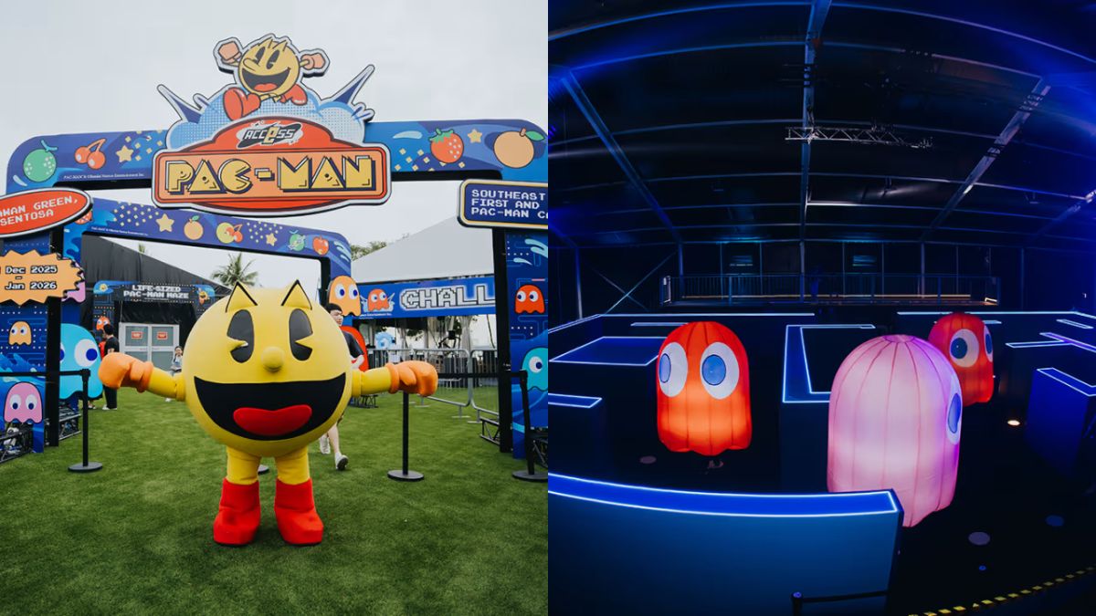 Southeast Asia’s largest PAC-MAN carnival at Sentosa enters final week, featuring life-sized maze