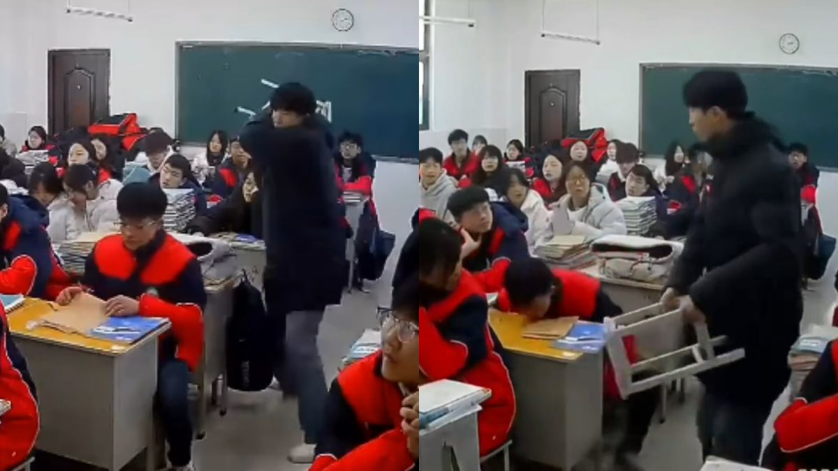 Student expelled after classroom chair attack in central China, school’s explanation sparks public backlash