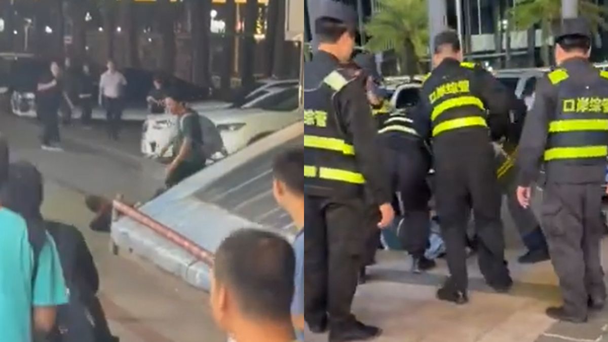 Two injured after knife attack near Gongbei Port in Zhuhai, China