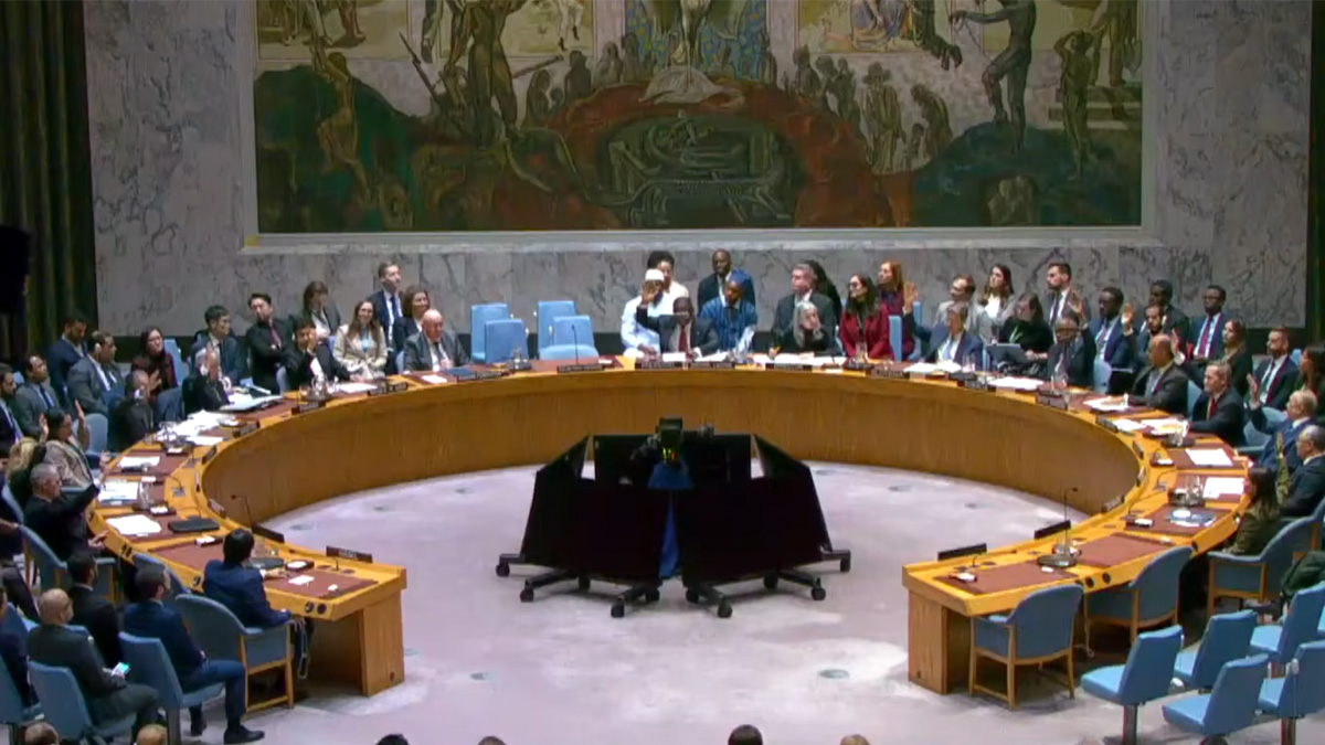 UN Security Council adopts US resolution on Gaza stabilisation and transitional roadmap