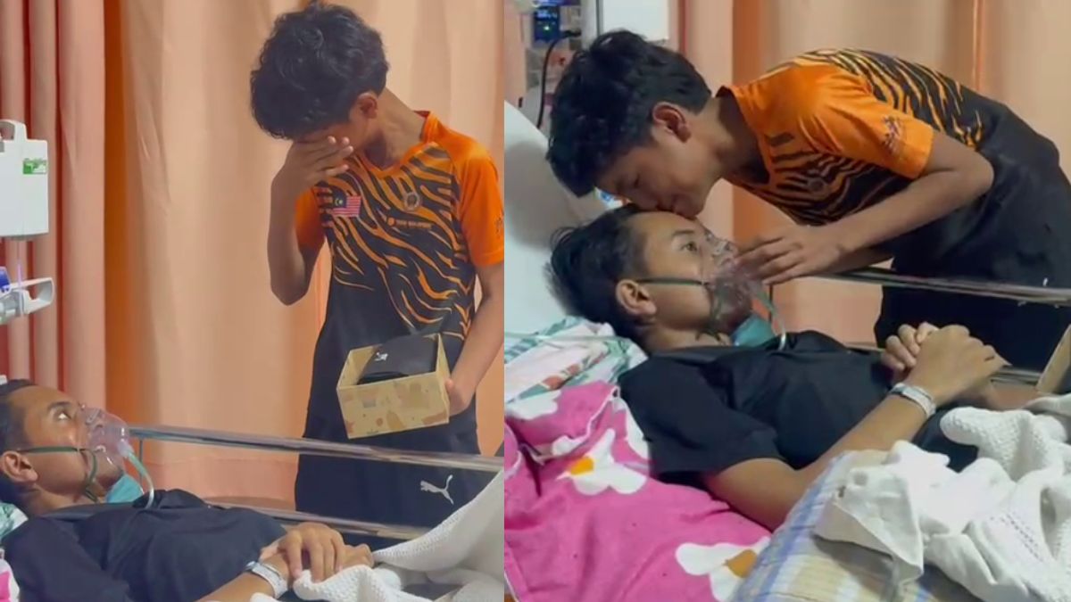 Malaysian youth with bone cancer gifts brother his dream iPhone before passing away on his birthday