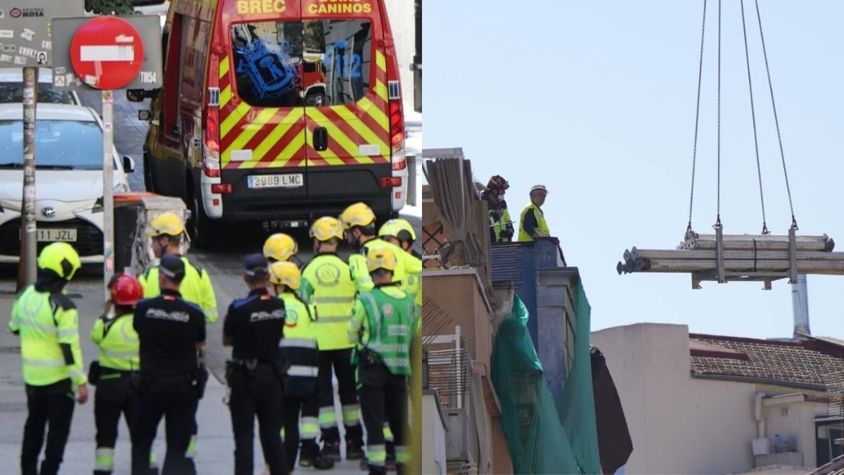Four killed in Madrid building collapse during hotel renovation
