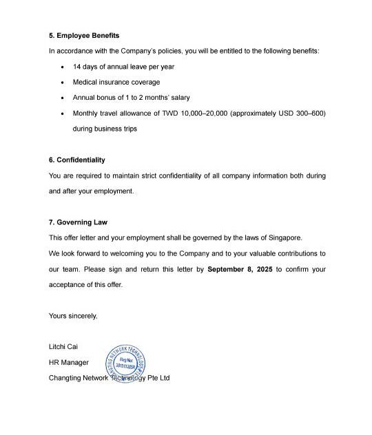 changting HR manager Cai Litchi.jpg