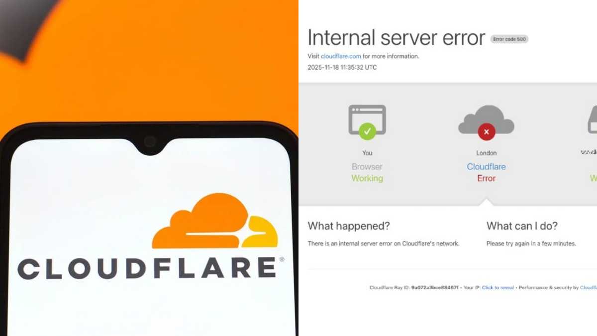 Cloudflare outage disrupts major websites including X and ChatGPT