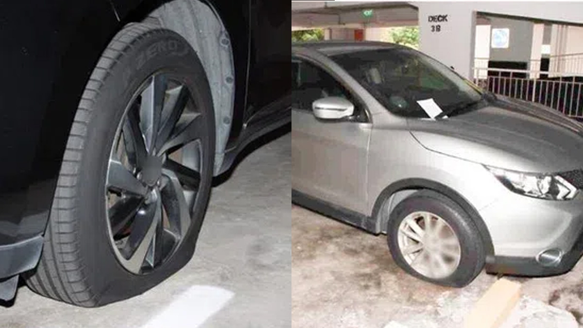NUS student fined S$3,000 for deflating tyres of seven cars to protest SUVs