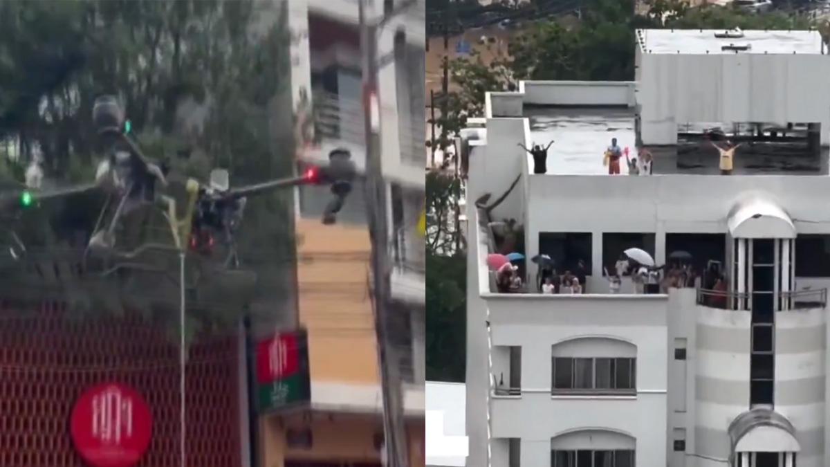 Drones deployed in Thailand to deliver flood aid as receding waters aid rescue