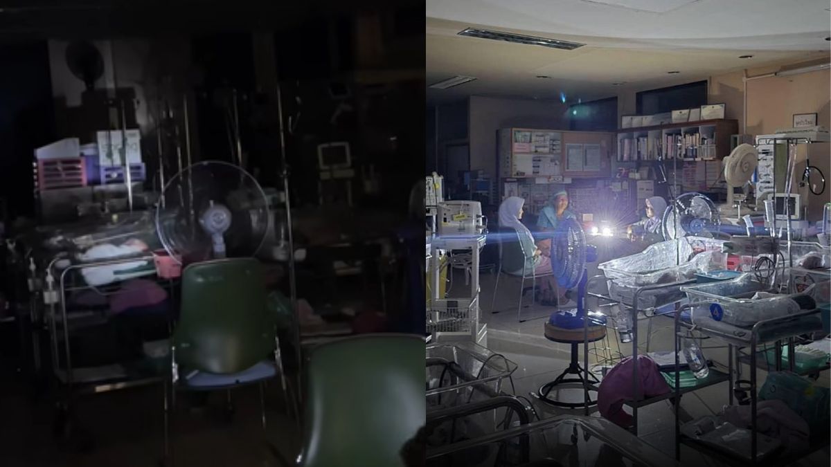 Hatyai Hospital flooded; Nurses care for 30 newborns with only flashlights