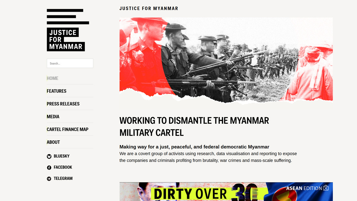 Justice For Myanmar named 2025 Right Livelihood laureate amid calls for global action