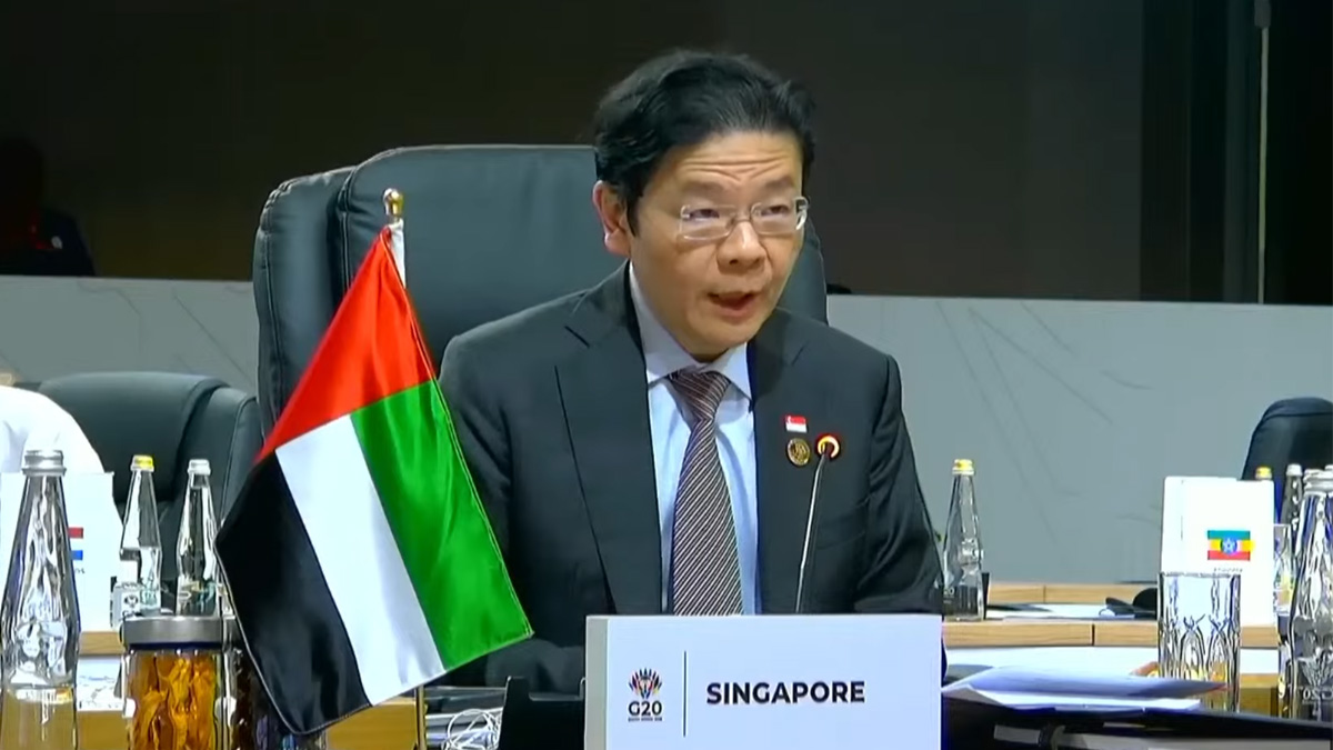 Lawrence Wong urges G20 to ensure AI benefits are shared fairly amid global transformation