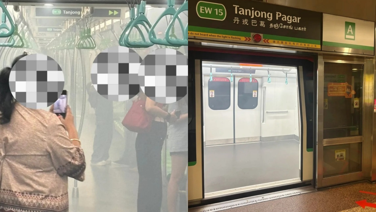 Passengers evacuated at Tanjong Pagar MRT after power bank emits smoke on 5 December 2025