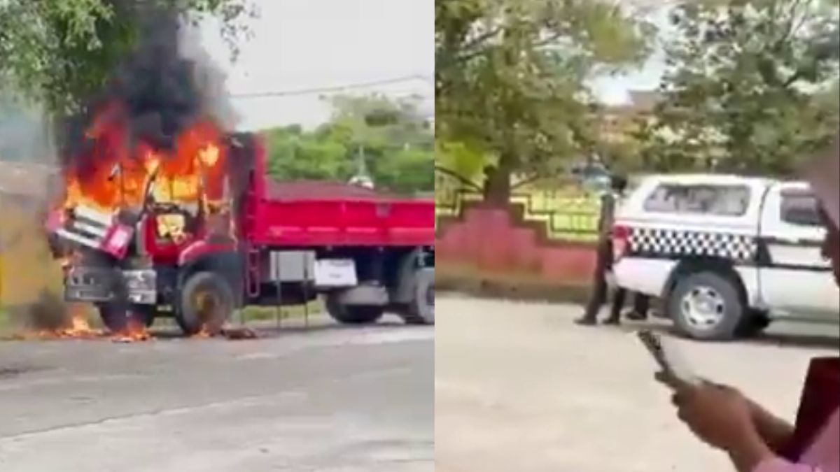 Lorry owner sets vehicle on fire to stop RTD seizure in Terengganu