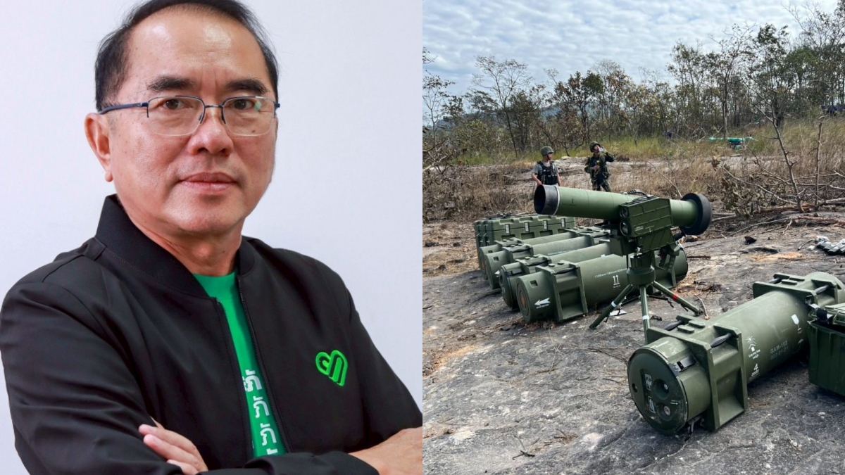 Thai politician questions presence of Chinese weapons seized from Cambodian troops
