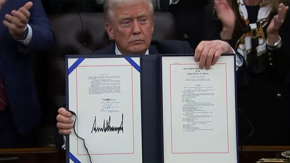 Trump signs funding bill to end 43-day government shutdown, longest in US history
