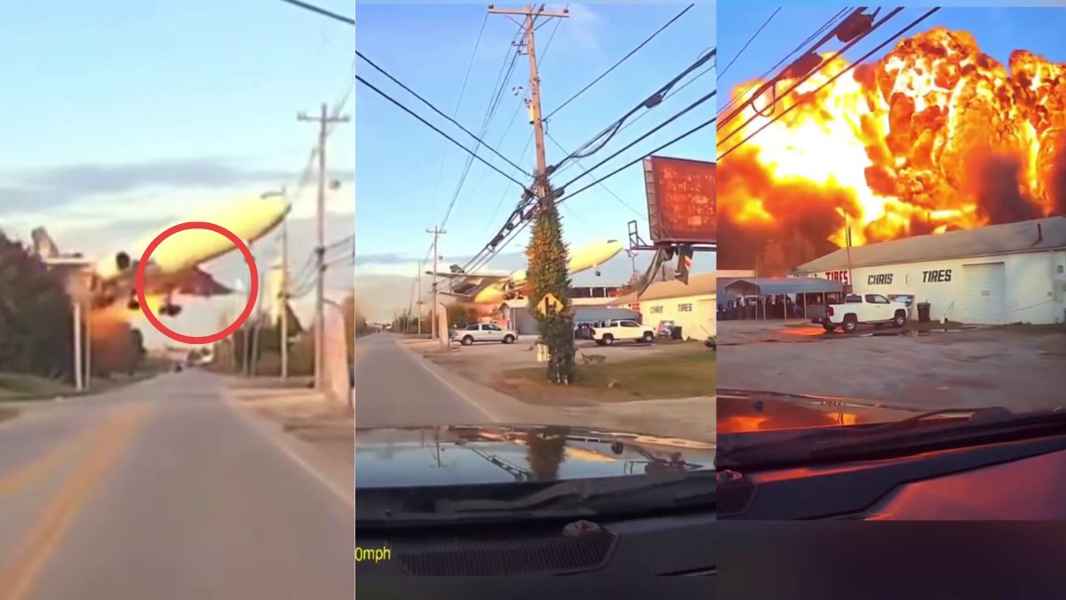 New footage shows UPS plane missing engine before deadly Kentucky crash