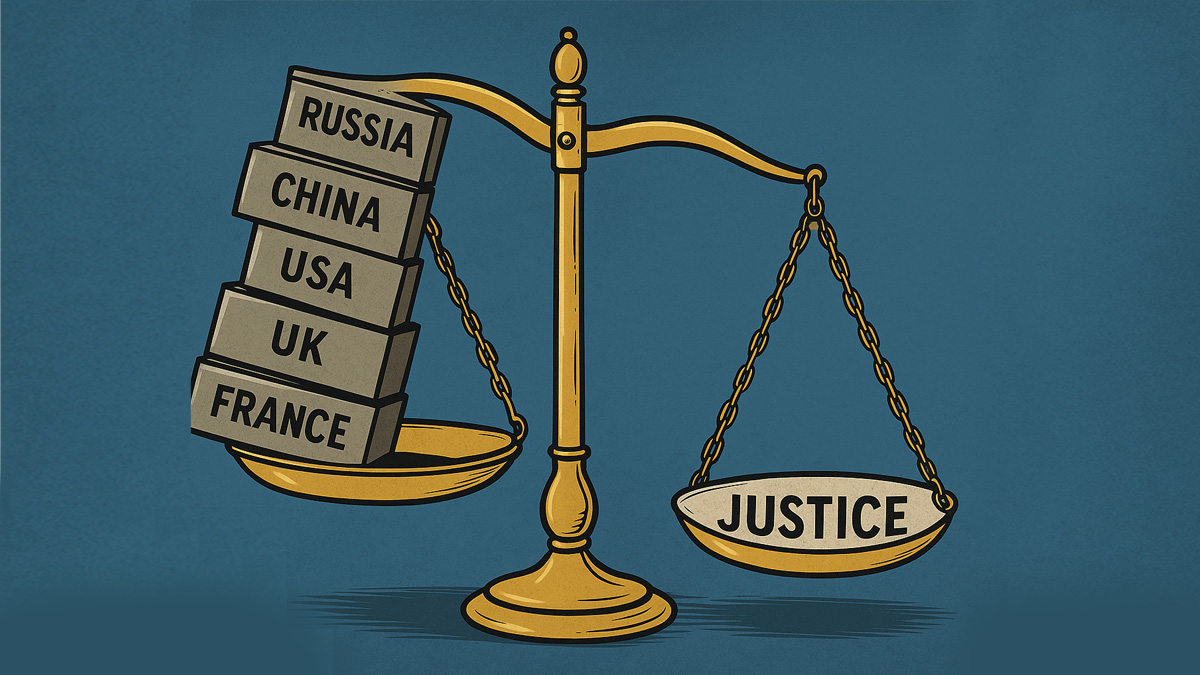 Call to abolish UN veto power to restore global action on human rights violations